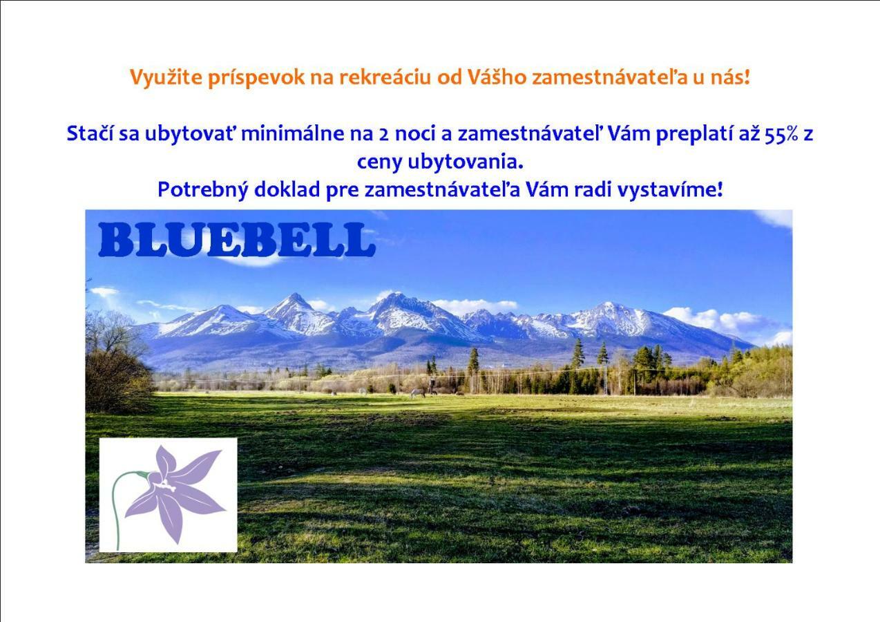 Bluebell Apartamento Mengusovce Exterior foto